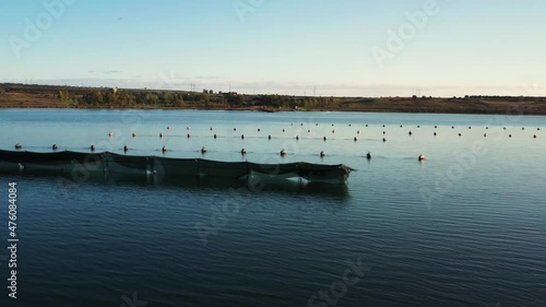 Mussel farming, in the small sea of ​​Taranto