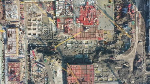 Wallpaper Mural Construction site Torontodigital.ca