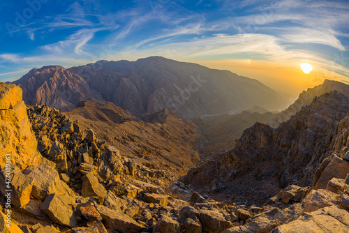 Jabal Yanas mountain - Ras Al-Khaimah, UAE
