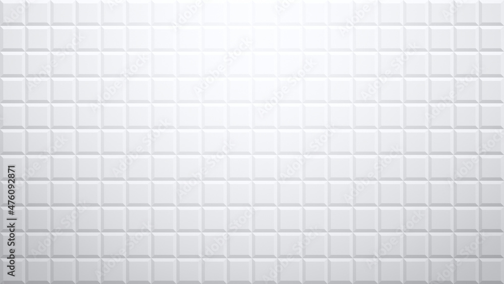 Pattern of modern light gray evenly spaced 3d squares. Modern and trendy abstract geometric background in 4k resolution. Pattern of modern light gray evenly spaced 3d squares. Modern and trendy abstract geometric background in 4k resolution.