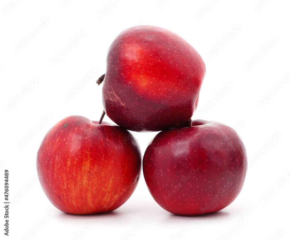 Three big apples.