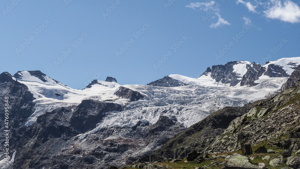 The Gran Paradiso National Park is to the south-west of the Valle dAosta region of north-west Italy. 