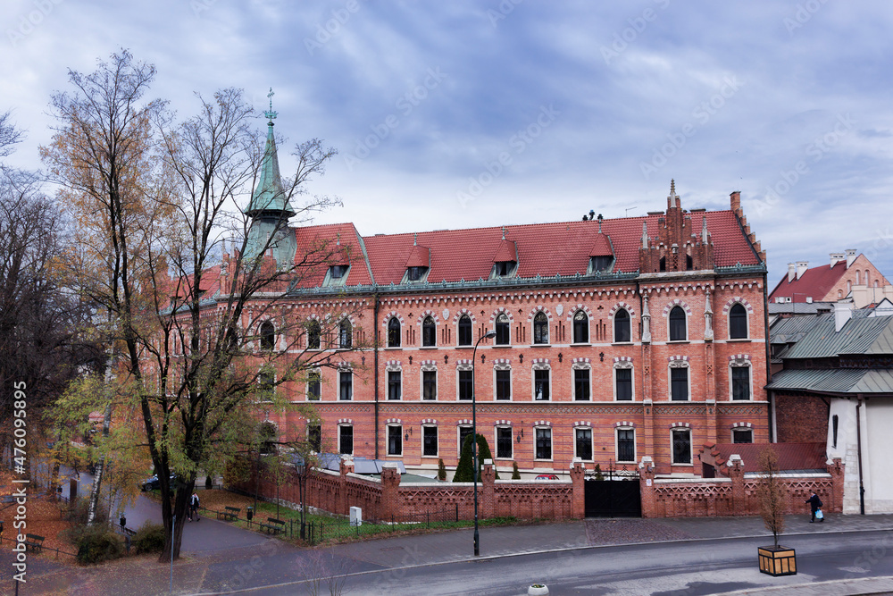 The building of the Theological Seminary in Krakow