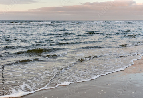 Sun reflection on the waves