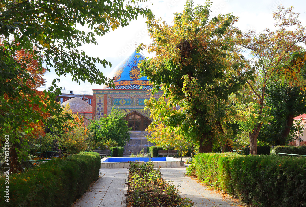 Blue Mosque in Yerevan, Armenia	