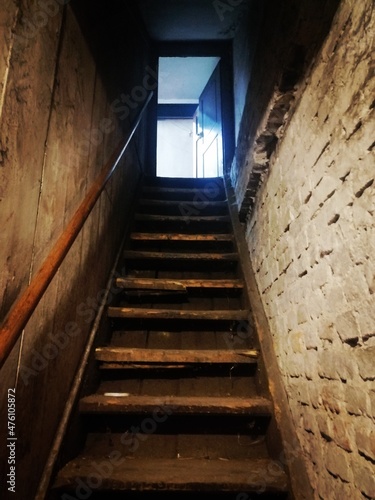 old basement stairs