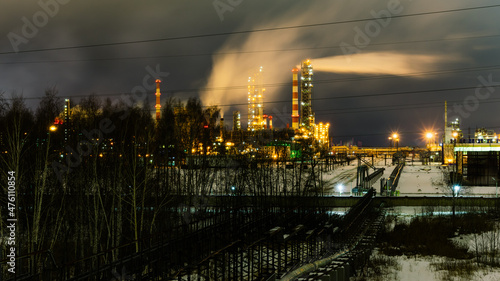 oil refinery