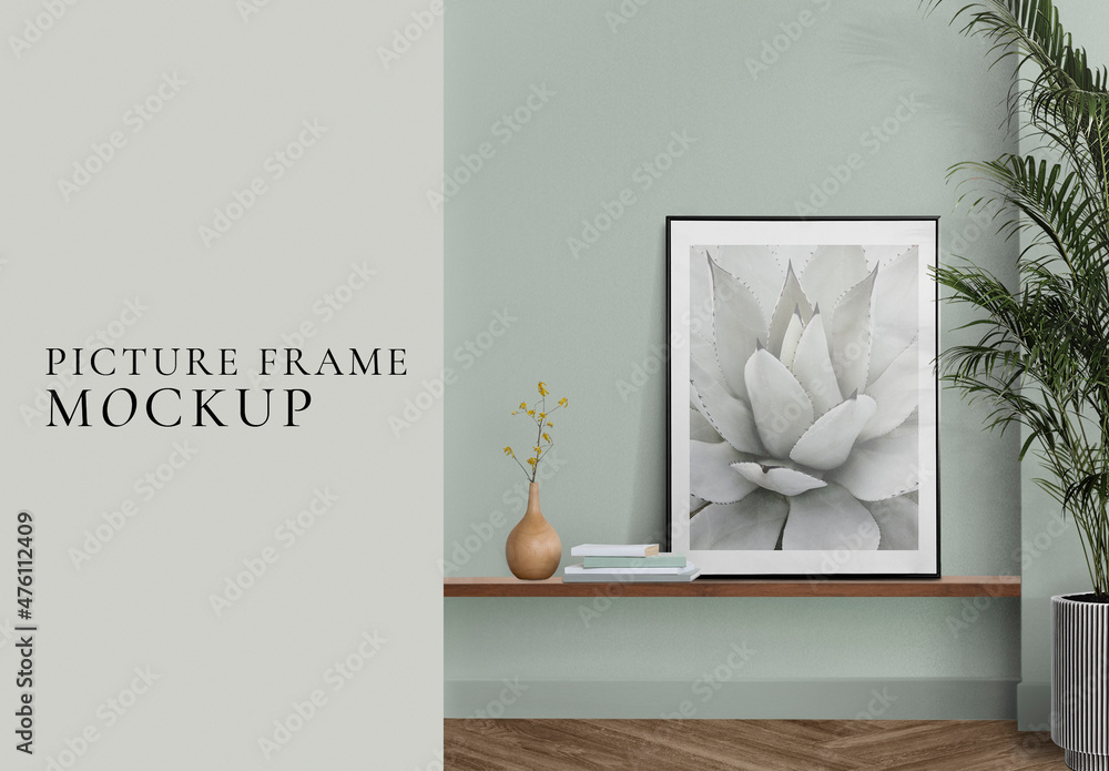 Frame Mockup Wall Art Stock Template | Adobe Stock