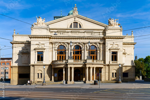 Pilsen  Tschechoslowakei  Opern- und Schauspielhaus