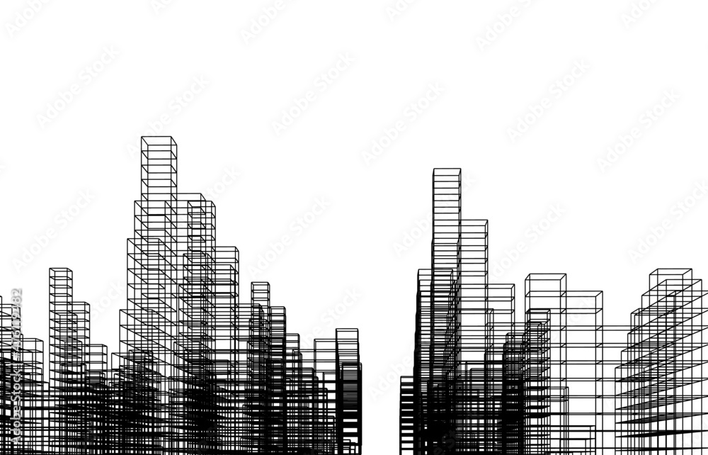 construction of a skyscraper