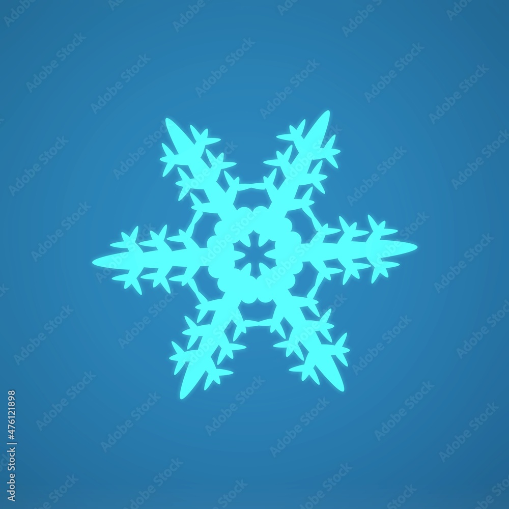 Natural Christmas snowflake on background for design. Natural Christmas snowflake on background for design.