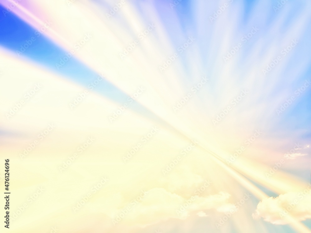 幻想的な空のイラスト Stock Illustration Adobe Stock