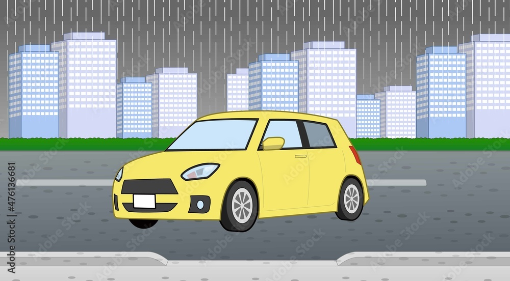背景と車 背景と車