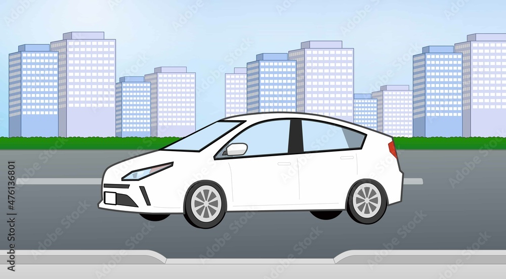 背景と車 背景と車