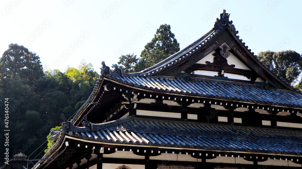 Japanese traditional building, Sennyuji temple in Kyoto Japanese traditional building, Sennyuji temple in Kyoto