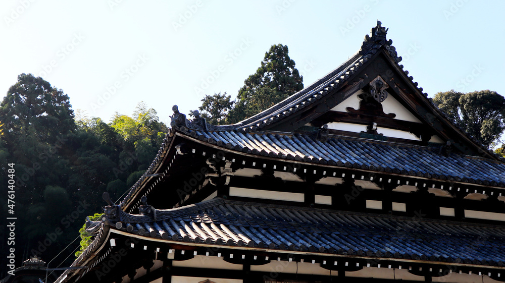 Japanese traditional building, Sennyuji temple in Kyoto Japanese traditional building, Sennyuji temple in Kyoto