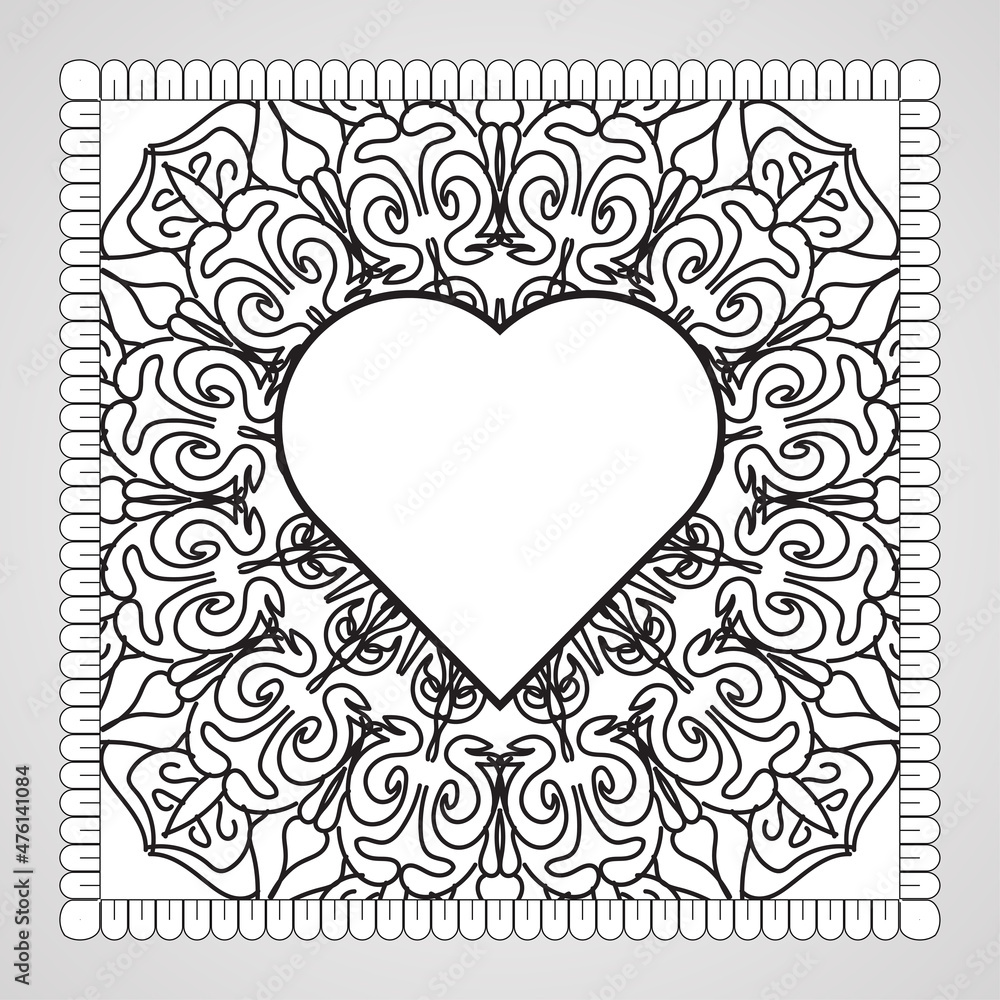 Hand drawn mandala. decoration in ethnic oriental doodle ornament. Hand drawn mandala. decoration in ethnic oriental doodle ornament.