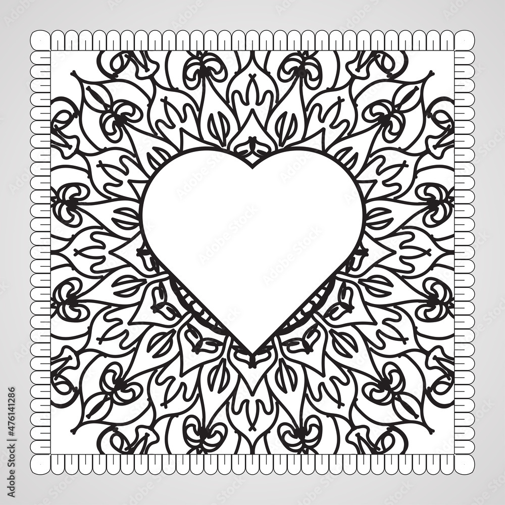 Hand drawn mandala. decoration in ethnic oriental doodle ornament. Hand drawn mandala. decoration in ethnic oriental doodle ornament.