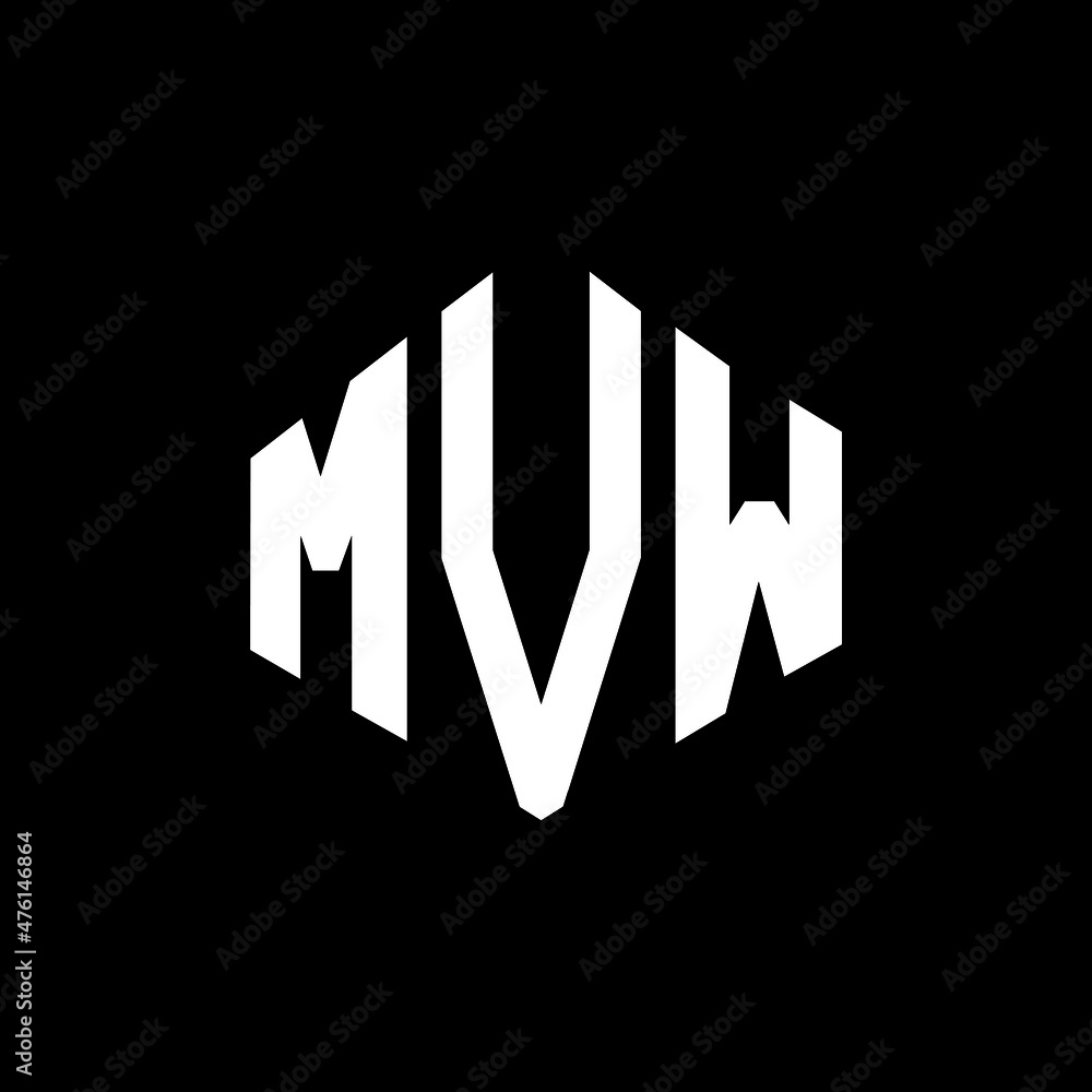 MVW letter logo design with polygon shape. MVW polygon and cube shape logo design. MVW hexagon vector logo template white and black colors. MVW monogram, business and real estate logo. MVW letter logo design with polygon shape. MVW polygon and cube shape logo design. MVW hexagon vector logo template white and black colors. MVW monogram, business and real estate logo.