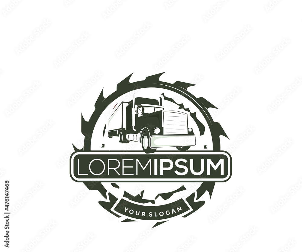 logo design vector truck trailer logo design vector truck trailer