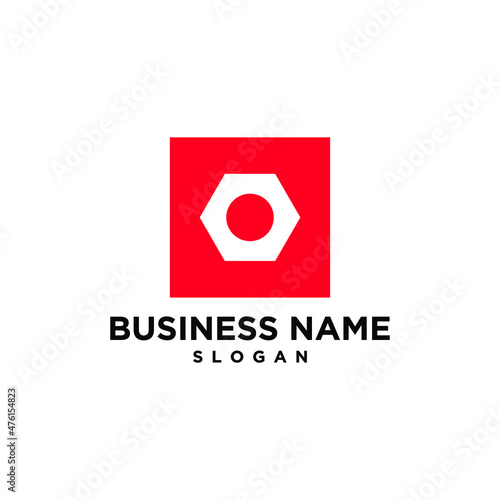 Fastener Simple Modern Logo Vector and Stock Images