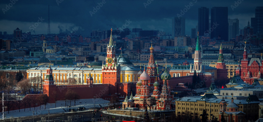 panorama of Moscow city 6K panorama of Moscow city 6K