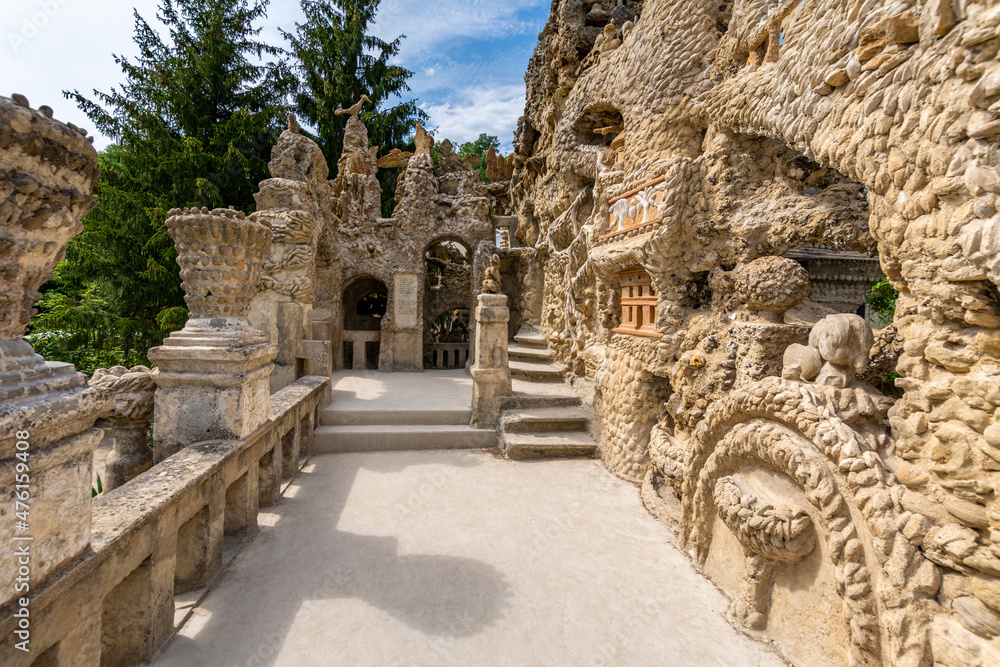 The postman Cheval Ideal Palace museum in France