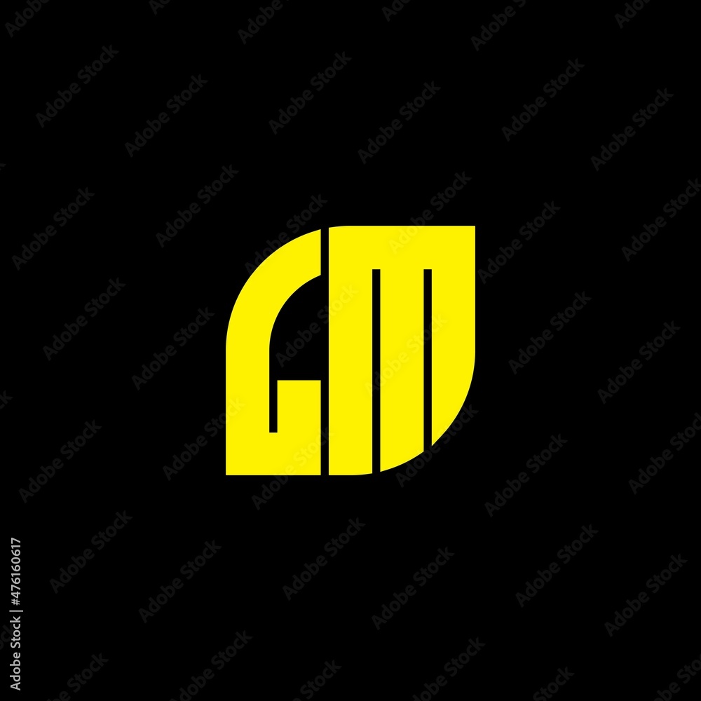 GM logo, abstract monogram letter logo vector template design GM logo, abstract monogram letter logo vector template design