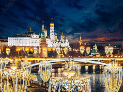 Moscow Kremlin. Russia Chri...