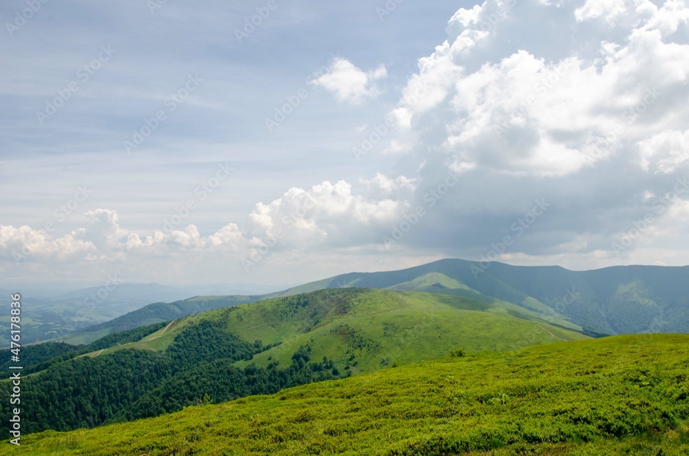 Fototapeta premium landscape with clouds