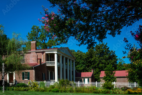 View of Hermitage, Nashville, Tennessee, home of President Andrew Jackson photo