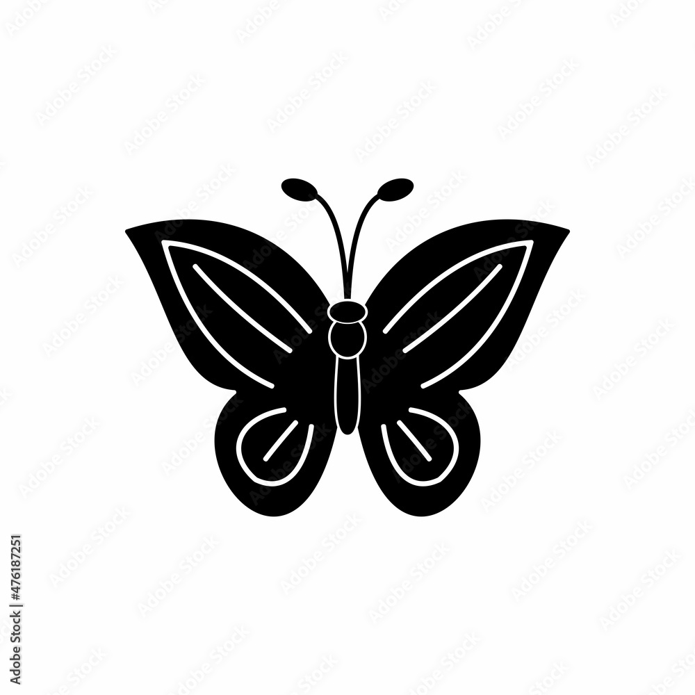 butterfly icon, butterfly vector sign symbol butterfly icon, butterfly vector sign symbol