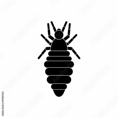 lice icon, lice vector sign symbol