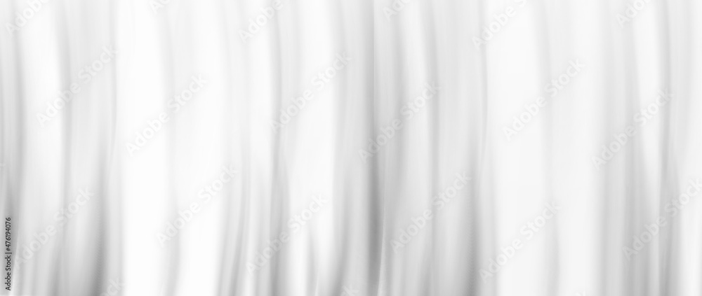 Obraz premium white cloth background abstract with soft waves