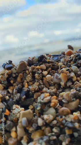 stones on the beach
