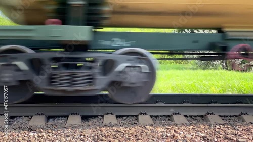 train is passing close by