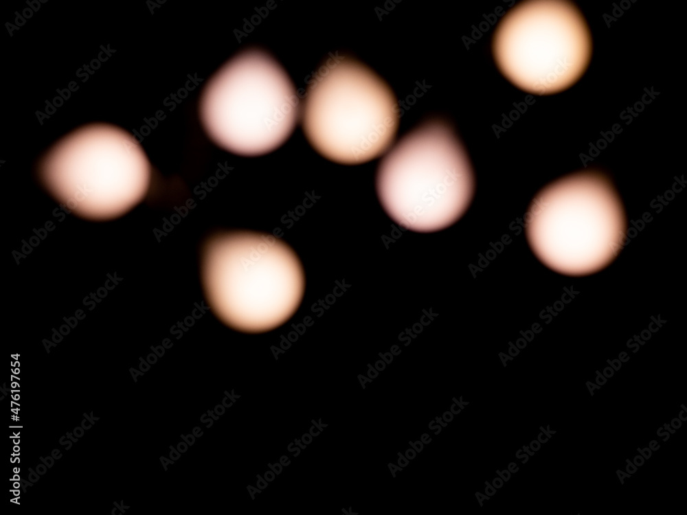 bokeh warm white light on black background overlay bokeh warm white light on black background overlay