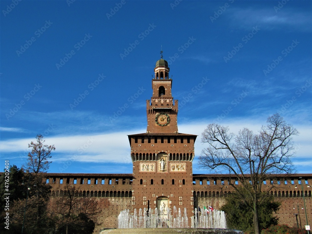 Castello Sforzesco, Milan, Lombardy, Italy