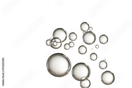 Bleach bubbles