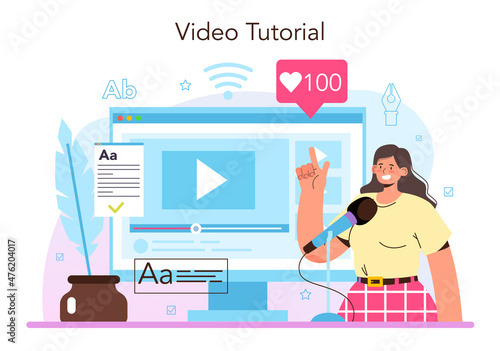 Speechwriter online service or platform. Professional speaker or copywriter