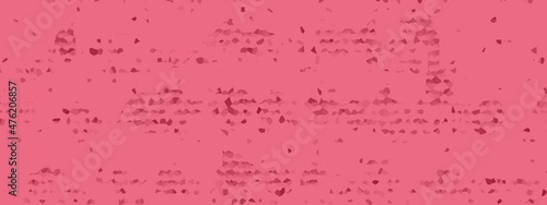 Banner, random geometric shapes with Amaranth color. Random pattern background. Texture Amaranth color pattern background.
