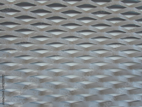 metal grid background