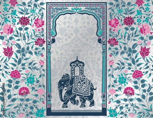 Elephant, festival , Jaipur, Royal Rajasthan, India, Asia	