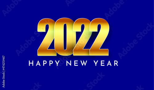 New years 2022. vector illustration of happy new year
