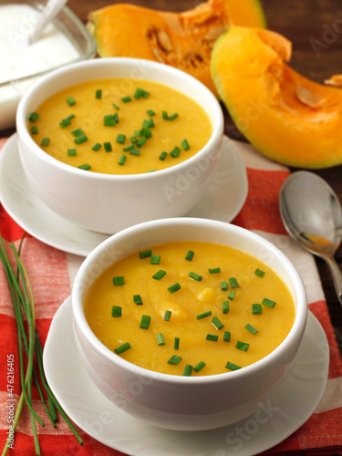 Pumpkin soup.