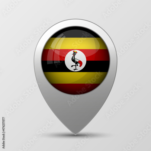 Free Download EPS10 Vector Patriotic background with Uganda flag colors. An element of impact for the use you want to make of it. - GFXLoad