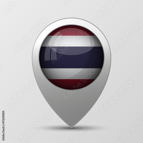 Free Download EPS10 Vector Patriotic background with Thailand flag colors. An element of impact for the use you want to make of it. - GFXLoad