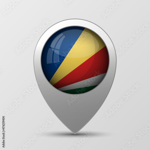 Free Download EPS10 Vector Patriotic background with Seychelles flag colors. An element of impact for the use you want to make of it. - GFXLoad