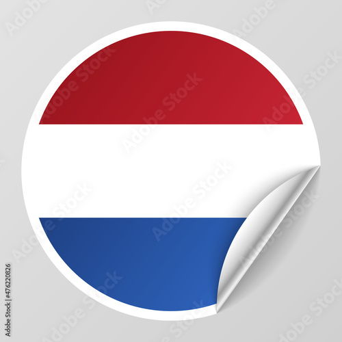 Free Download EPS10 Vector Patriotic background with Netherlands flag colors. An element of impact for the use you want to make of it. - GFXLoad