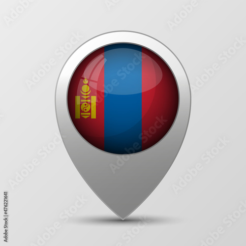 Free Download EPS10 Vector Patriotic background with Mongolia flag colors. An element of impact for the use you want to make of it. - GFXLoad